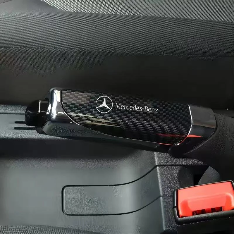 ABS Car Hand Brake Cover Handbrake Grips Protection Cover For Mercedes Benz W176 W204 W203 W205 W212 W211 W124 W210 CLA CLK GLK