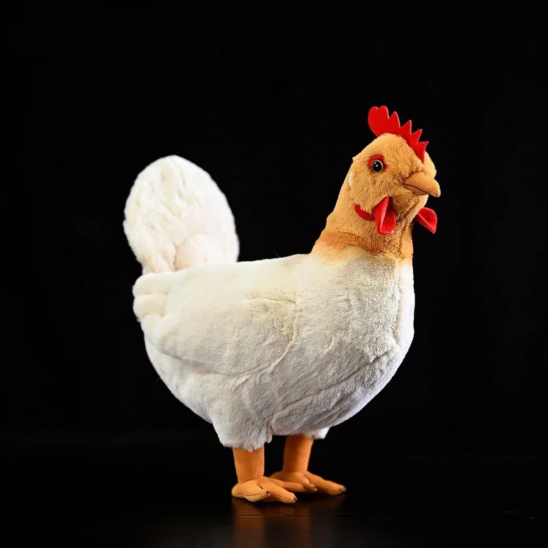 

Original Design Classic Chicken Plush Toy Lifelike Hen Stuffed Animal Soft Doll Play Toy Realistic Chicken Stuffed Doll