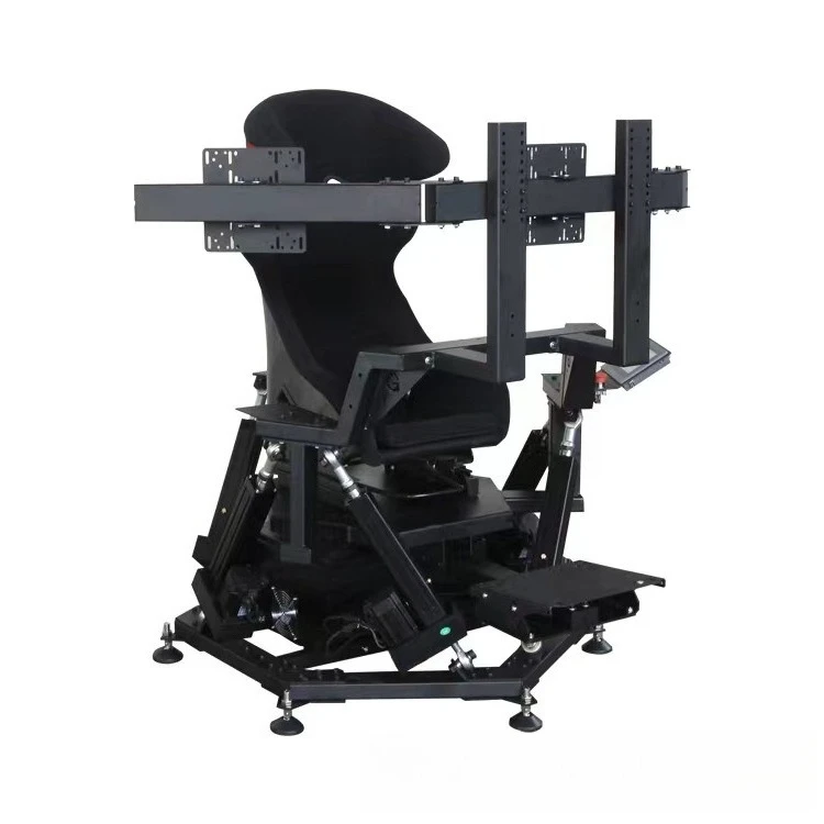 Plate-forme de simulation du degré de liberté, simulation de vol de course, conduite