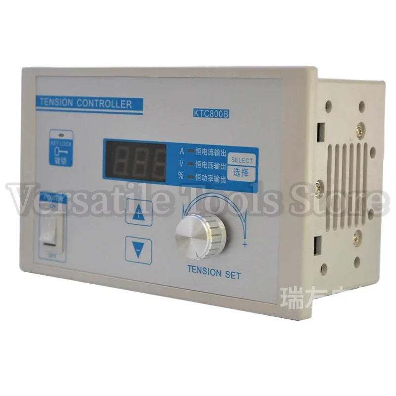 Magnetic Powder Tension Controller, KTC800B Brake Clutch Manual Tension Controller Switch for Braking
