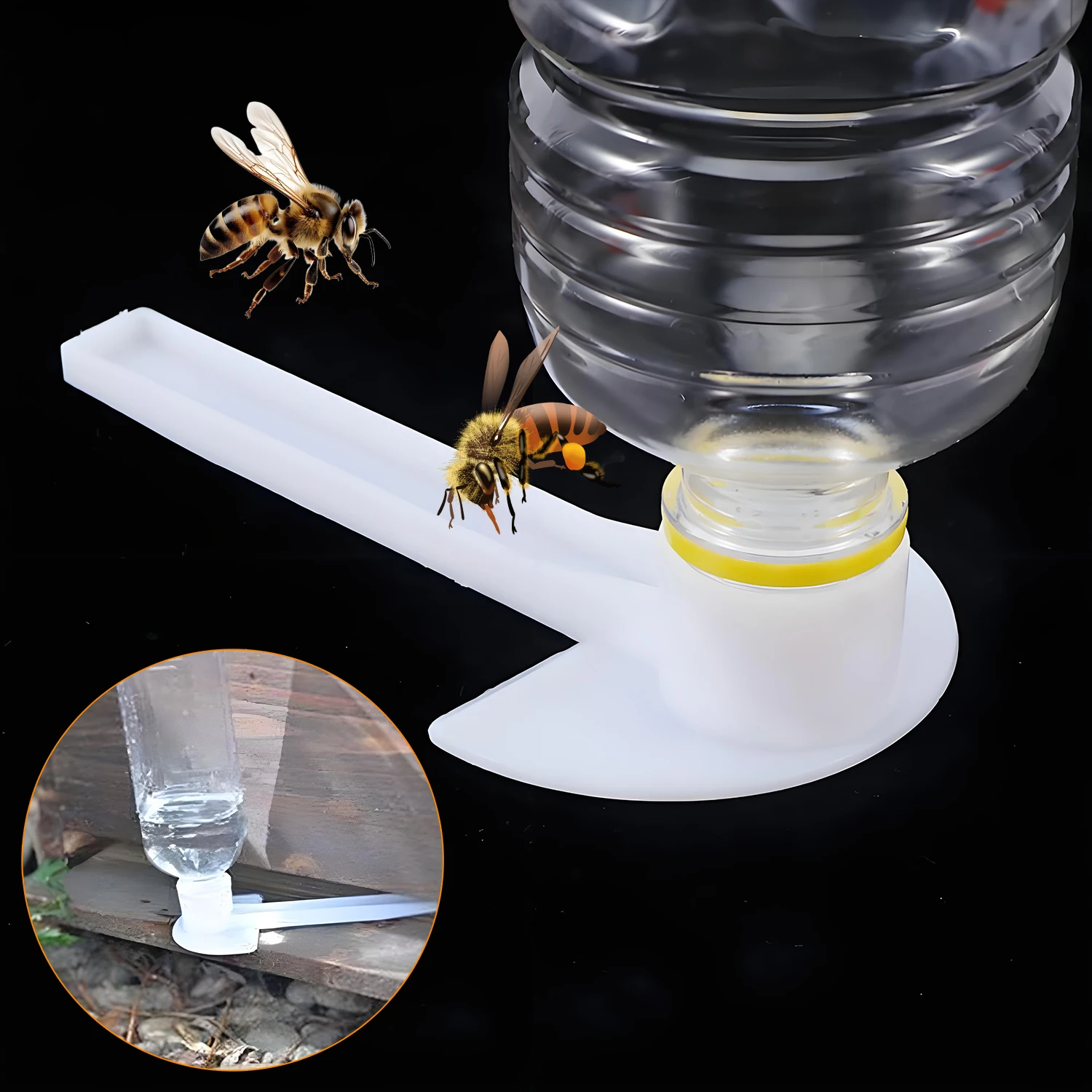 5Pcs Bees Water Feeder Bee Entry Drinker Bees Sugar Water Feeding Cup Beehive Equipment Bee Drinker Apiculture Supplies