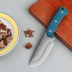 1pc fruit knife multifunctional knife, mini knife with high hardness and sharp edge, straight knife kitchen cutting knife