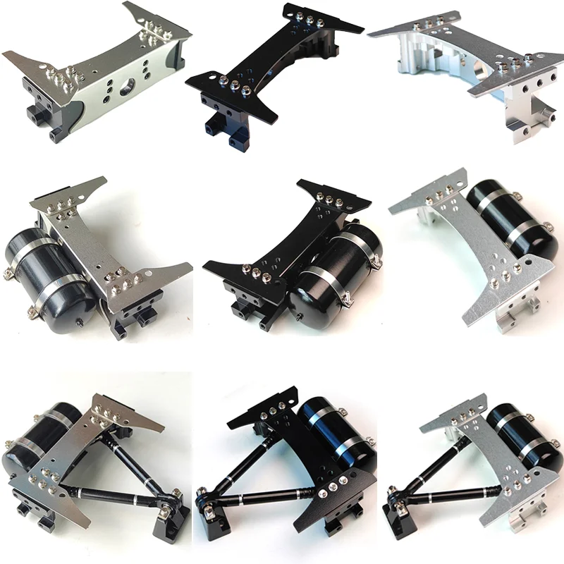 Membrete transversal metálico central para camión RC Tamiya 1/14 SCANIA 770S R620 VOLVO BENZ Arocs MAN TGX