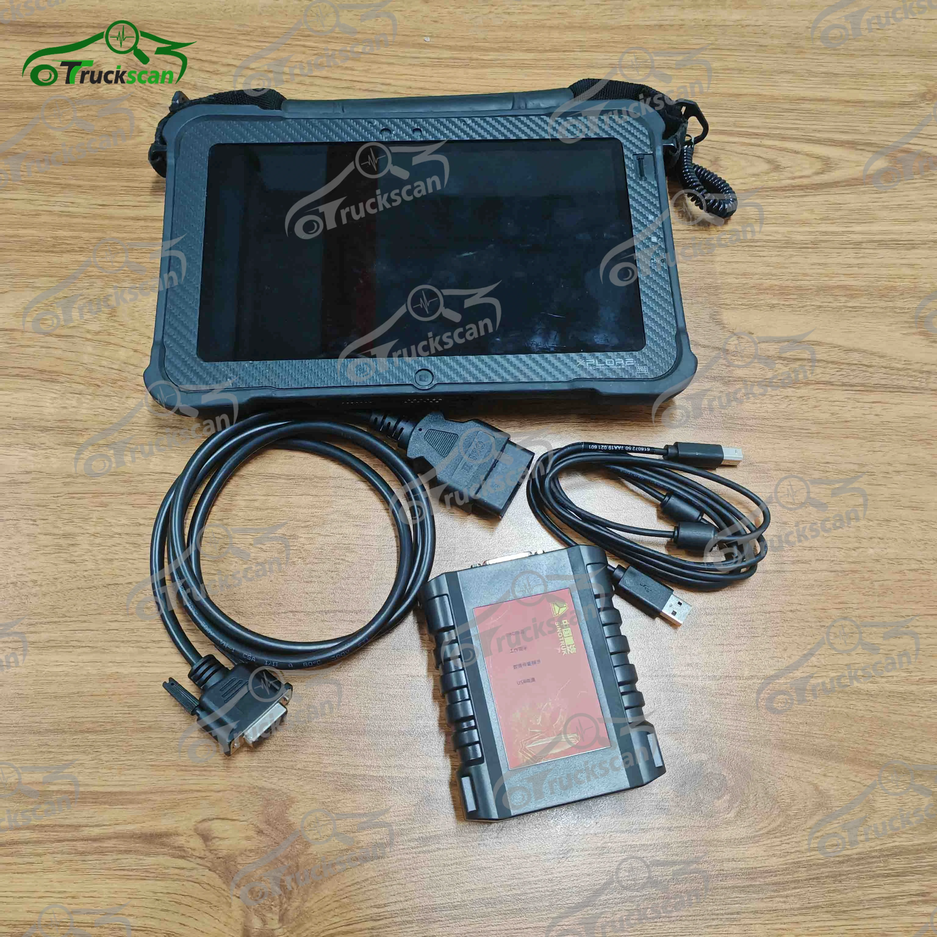 

For Sinotruk EOL OBD diagnostic kit DENSO common rail engine for Sinotruck diagnostic tool+Xplore tablet