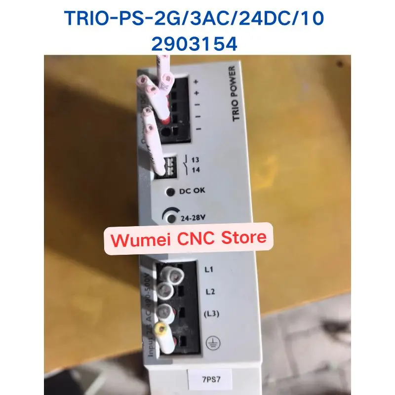 Second-hand Test OK 2903154 Power Supply TRIO-PS-2G/3AC/24DC/10 If You Need Other Specifications, Please Consult