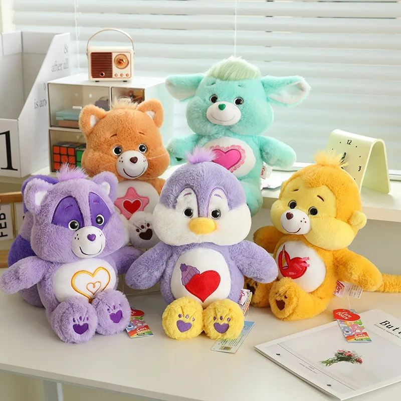 

Miniso Подлинные медведи для ухода Love Bears College Wind Air Wind Baby Animal Плюшевая кукла Праздничный подарок для девочки Подарок на Рождество