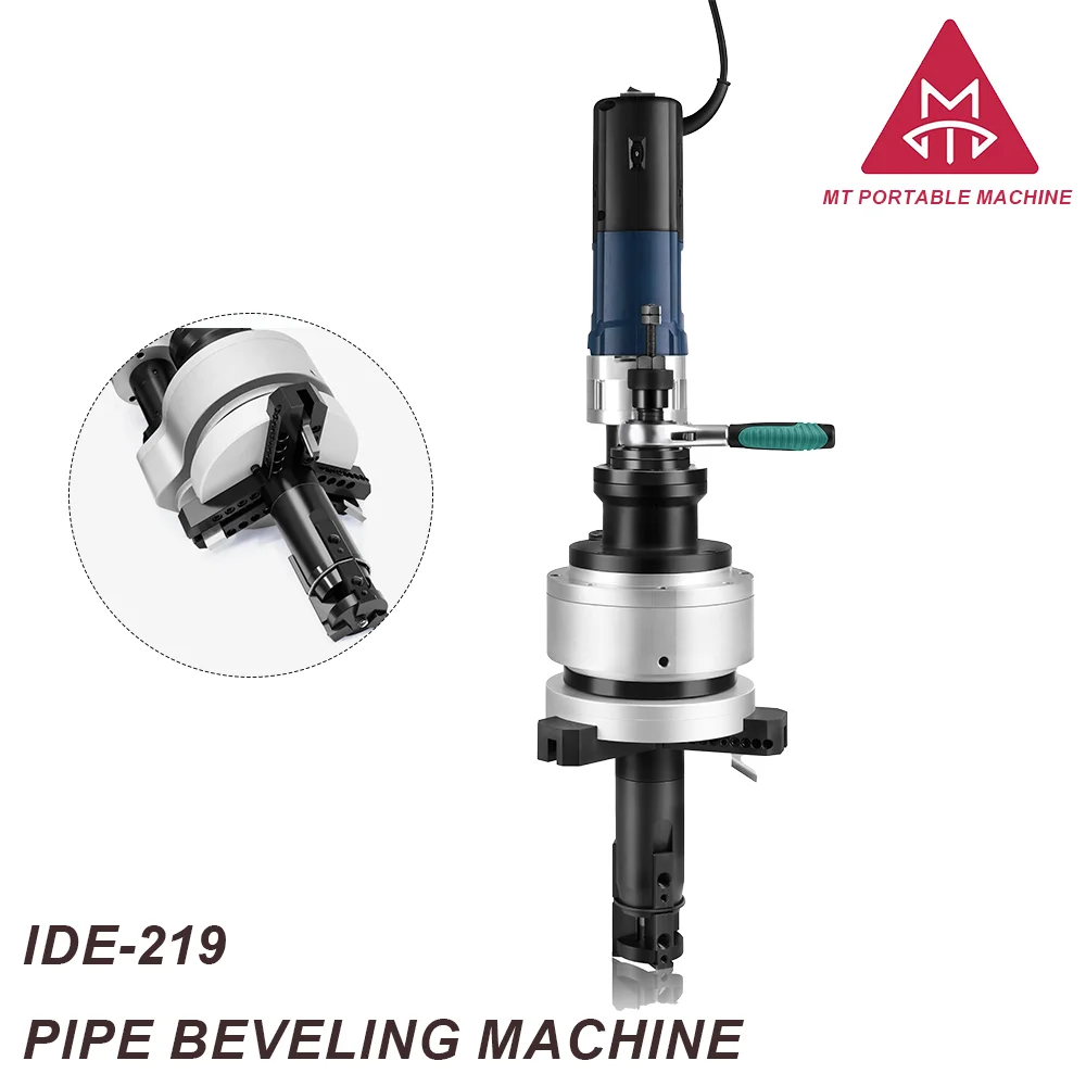 China Manufacturer's Hot Selling Electric/Pneumatic Gear-Driven High Efficiency High-Accuracy Compatible Pipe Beveling