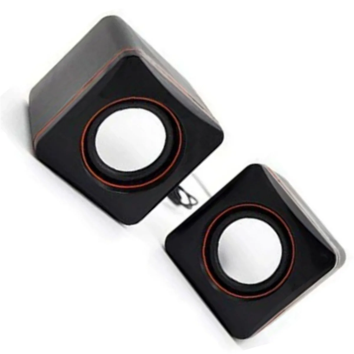 

New 3C-HiFi Speaker Computer Speaker with Volume Control Wired USB Speaker 3D Stereo Speaker Gaming Speaker HiFi Subwoofer