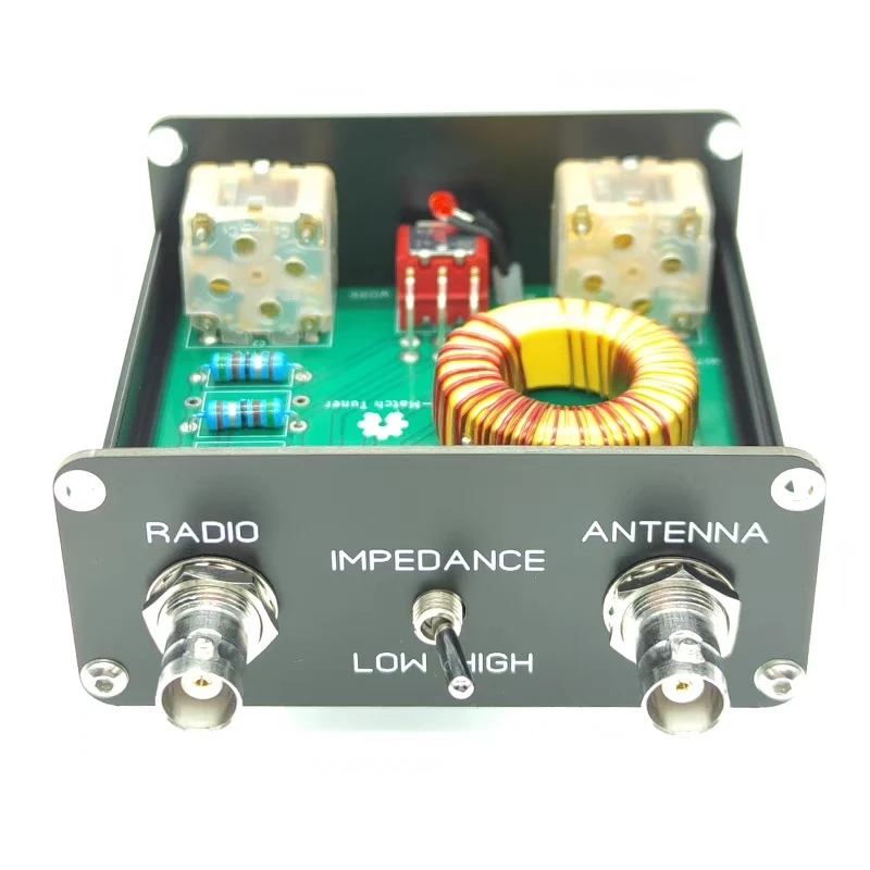 QRP Z-match manual antenna tuner, finished product