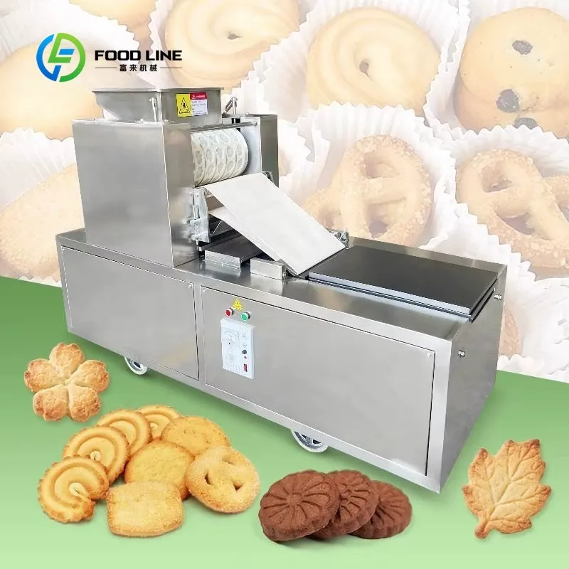 Small Biscuit Make Walnut Fortune Mini Fine Dog Cookie Press Maker Mold Machine for Small Business