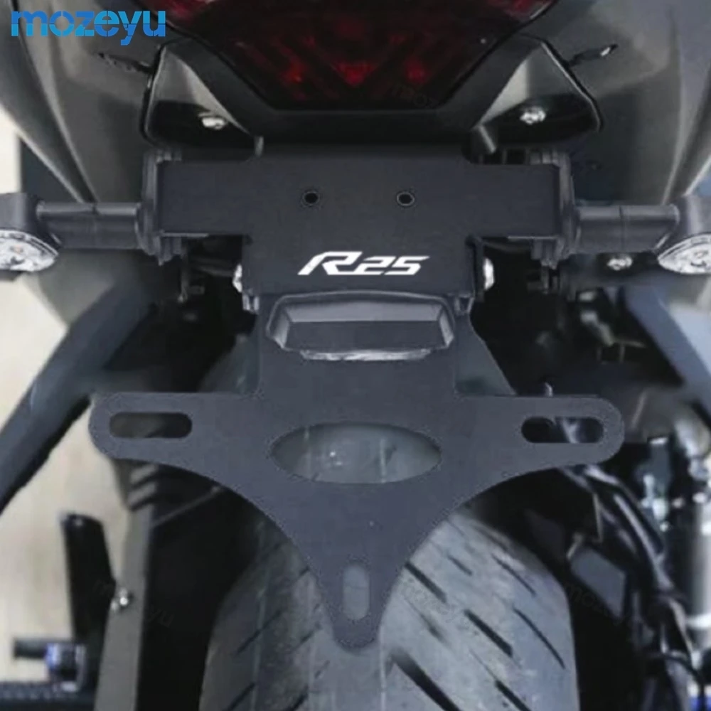 

License Plate Holder Bracket For Yamaha YZF R3 R25 YZFR3 MT-03 MT 03/25 MT03 MT25 2014-25 2026 Rear Tail Tidy Fender Eliminator
