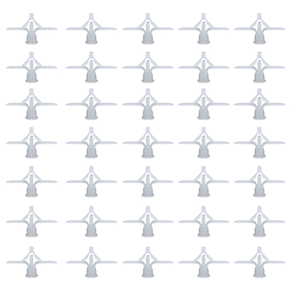 

250pcs M8x38 Aircraft Expansion Tube Hollow Nylon Bulge Plug for Gypsum Board Fastener Accessories Compact