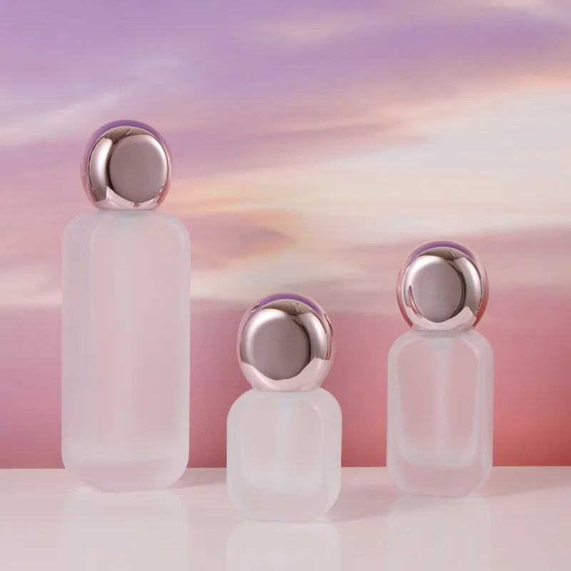 ขวดสเปรย์แก้ว 20 มล.-120 มล. สำหรับน้ำมันหอมระเหย ขวดสเปรย์พ่นละออง ขวดครีม โลชั่น ขวดปั๊มแบบเติมได้สำหรับเดินทาง