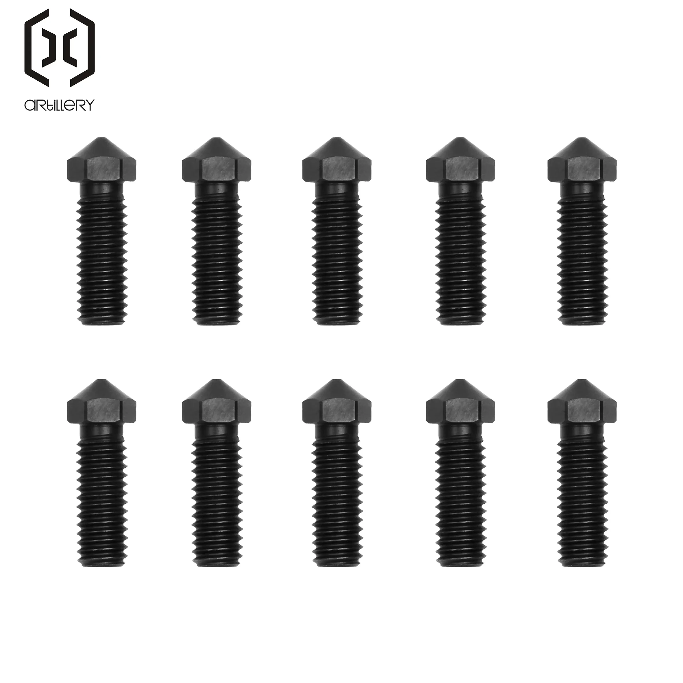 

0.4mm Black Steel Nozzle for Artillery 3D Printer Extruder