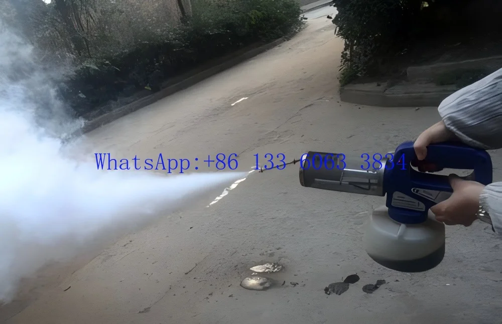 Small Handheld Thermal Fogger Machine for Mosquito Disinfection Pest Control Farm Garden Outdoor 1.5L Tank