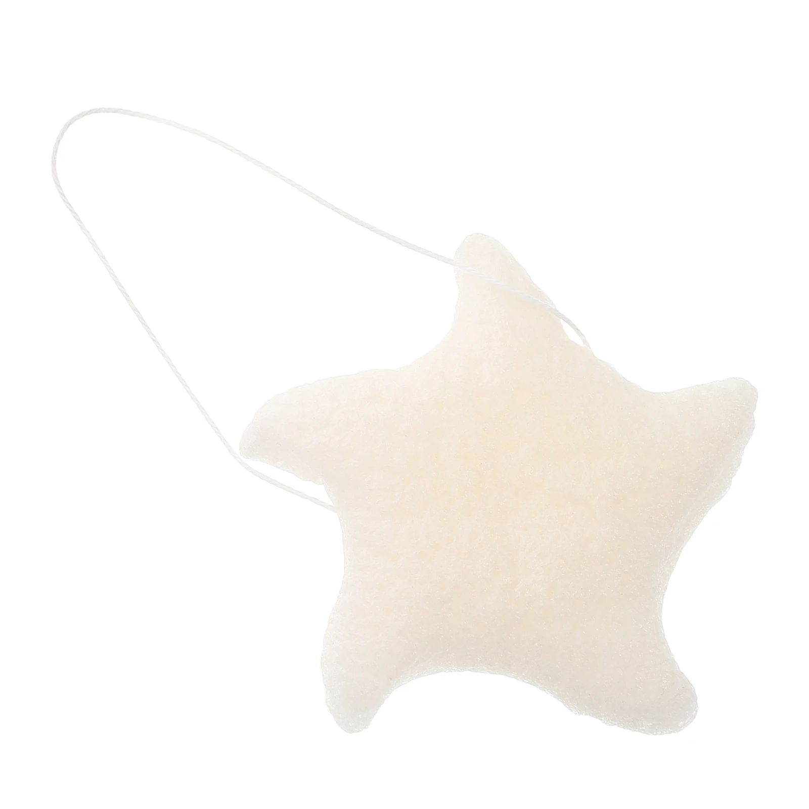 

Bath Sponge for Baby Tub Scrubber Konjac Sponges White Newborn Supplies Soft Durable Versatile Use Body Bathing