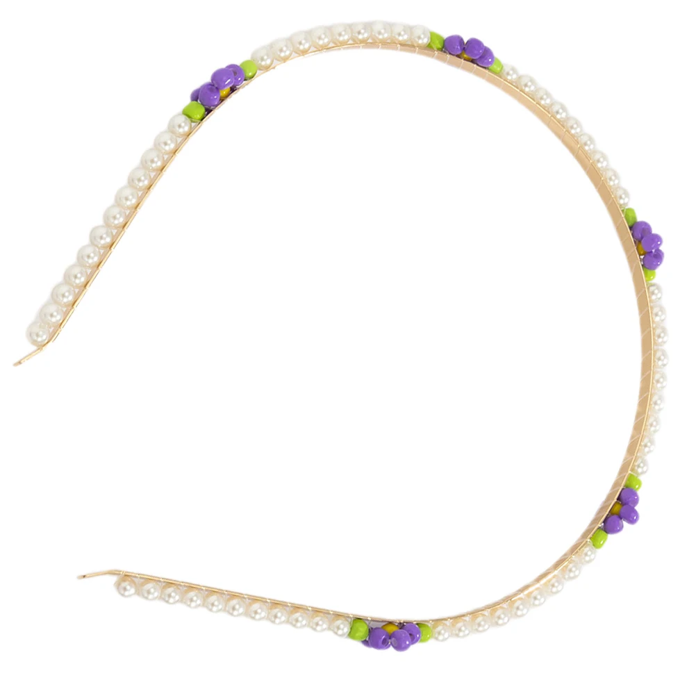 

Pearl Headband Festival Hair Accessories Elegant Headbands for Women Wedding Hairbands Cute Iron