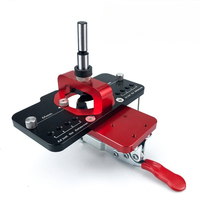35MM Woodworking Hinge Hole Drilling Guide Hinge Jig with Clamp Cabinet Door Panel Hinge Hole Drilling Positioner