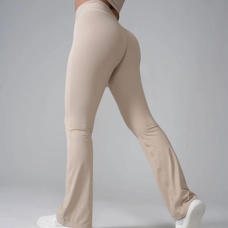 FUBEIKE Women's Pants Yoga Trousers High Waist Sportswear Woman Gym Woman Clothing Sporty Leggings Woman Workout Leggings
