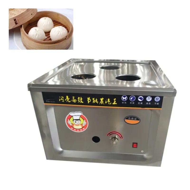 

Commercial Stainless Steel Heating Couscous Pot 55cm Food Steel Momo Steamer Machine For Sale