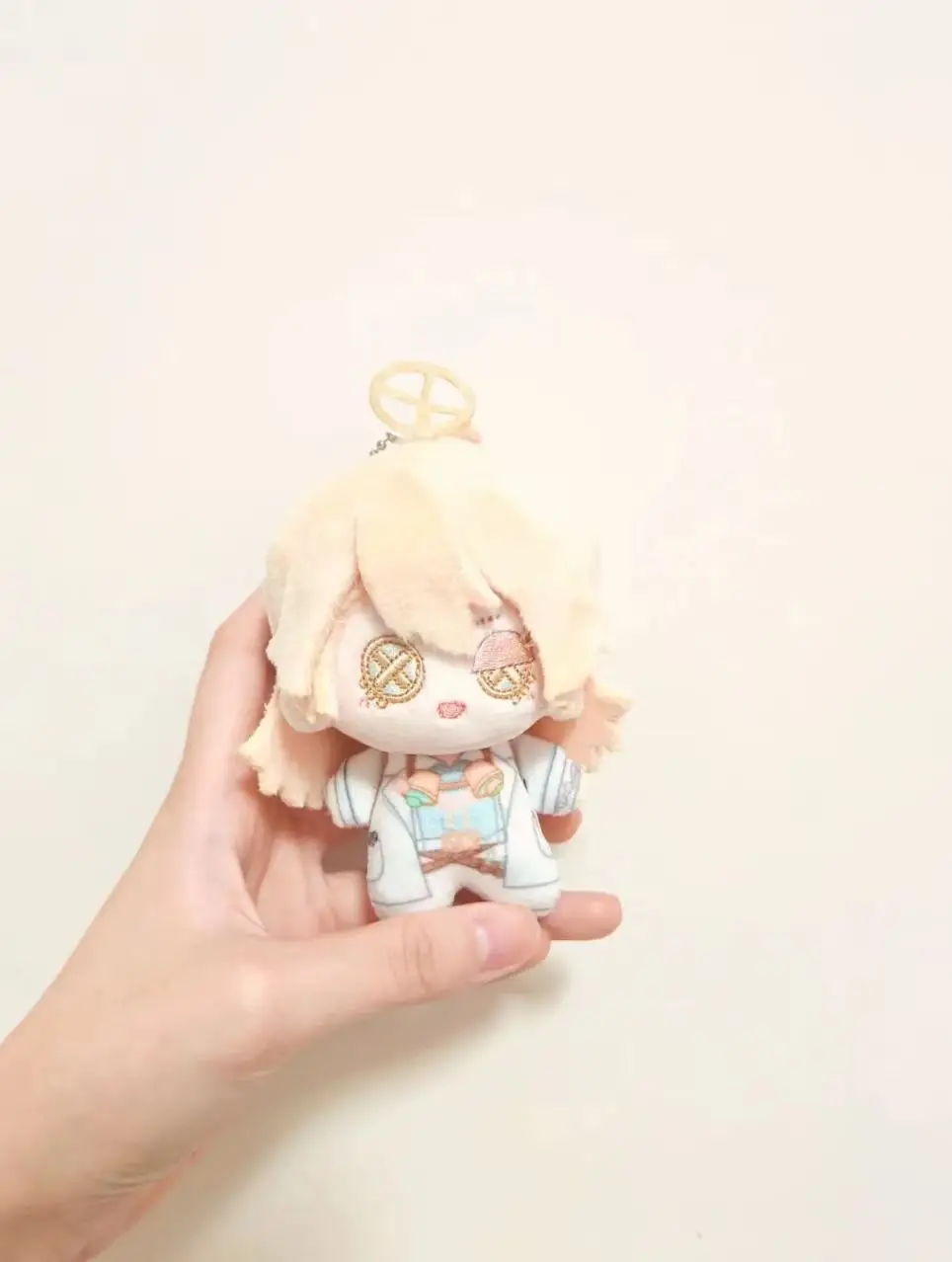 محشوة 10 سنتيمتر لعبة أنيمي الهوية الخامس لوكا نون إيما وودز نونو نمط البضائع الجسم أفخم دمية لعبة فستان ناعم القطن طفل هدية