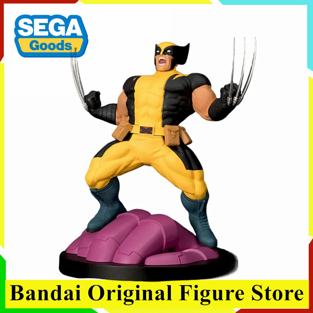 

Original SEGA Marvel X-Men Wolverine ACT CUT Action Figure Toys PVC Model Collection Anime Figurine Doll Gift
