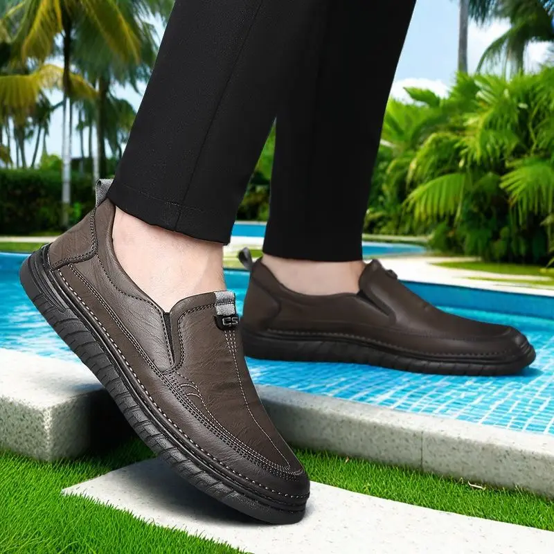 أحذية العمل اليومية، كلاسيكيات الموضة، أحذية Doudou ذات الدواسة الكسولة، أحذية بدون كعب كاجوال عالية الجودة