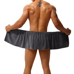 Men Soft Wearable Bath Towel Short Pants Soft Mircofiber Swimming Beach Towel Blanket Toalla De Playa