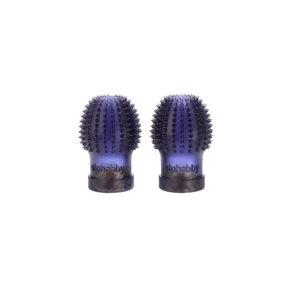 2pcs STPHOBBY Resin Mushroom Head Control Stick Grips for FPV Drone Radio Controller – Colorful Anti-Slip Design