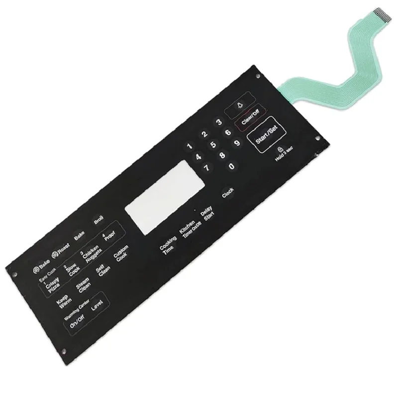 DG34-00020A Membrane Switch Touchpad Compatible with Samsung Electric Range Oven AP5623392 PS4240764 NE594R0ABSR Replacement 