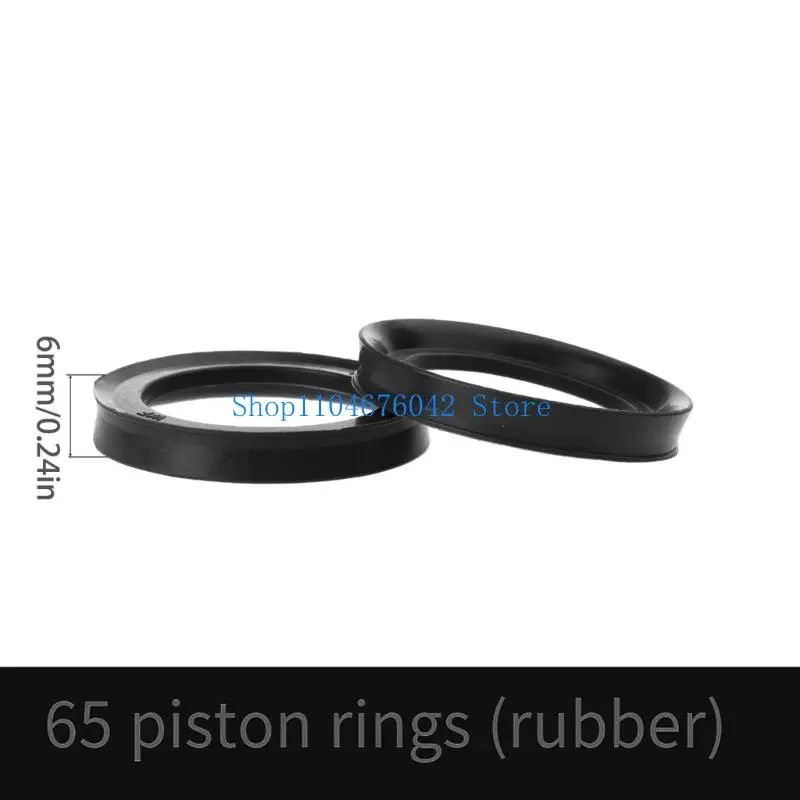 652F Premium Wear Resistant Piston Seal Compatibility for PH65A Hammer Oil Rings Seal Super Sealing Performances 45Mm Diameter