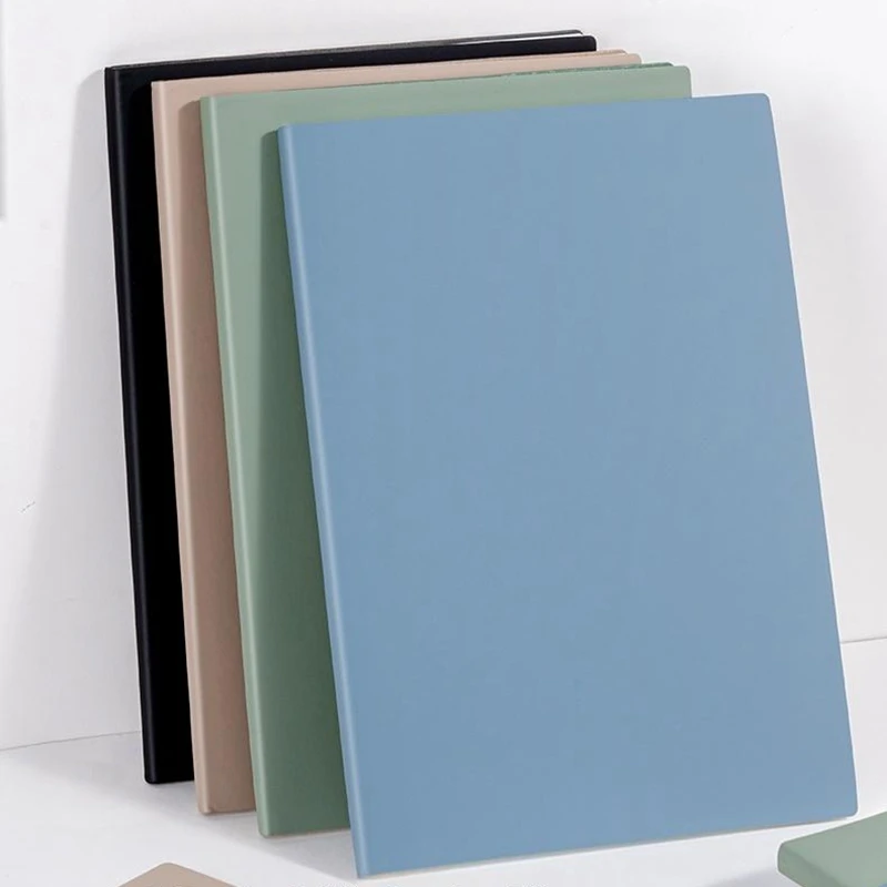 Deli 6910-16 PU Leather-covered Notebook 16K (245x171mm) 100 Sheets Inner Pages 4 Colors Optional for Office And School