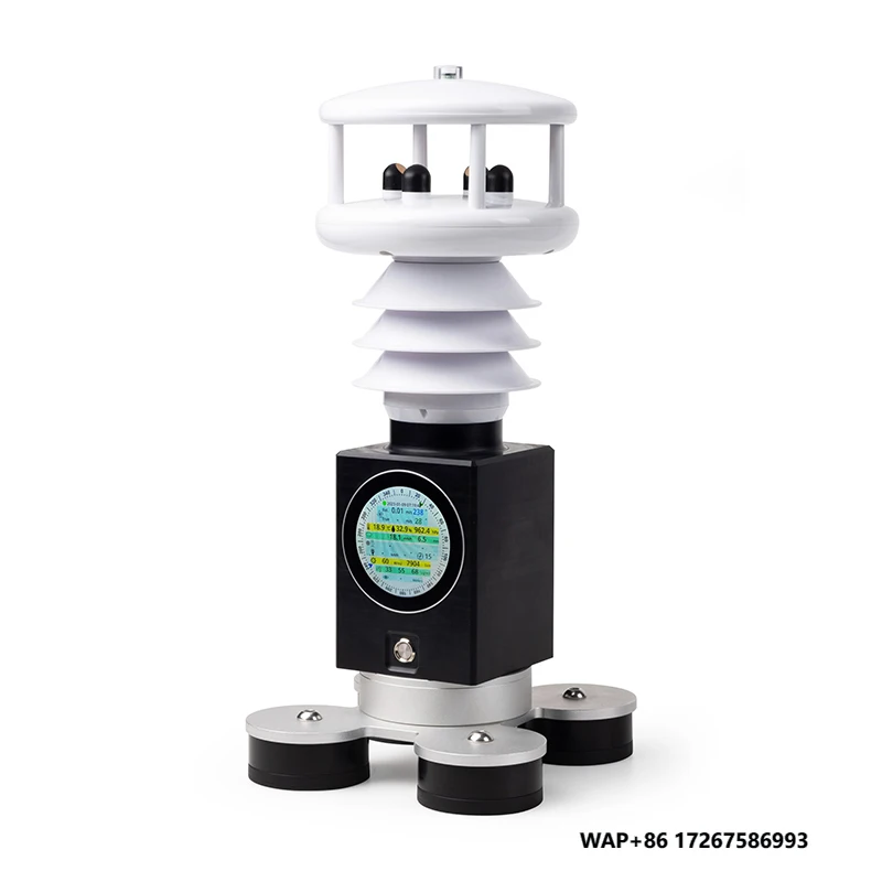 Universal Vehicle-Mounted Car Compact Meteorological Weather Station Wind Air Solar Radlation Sensor