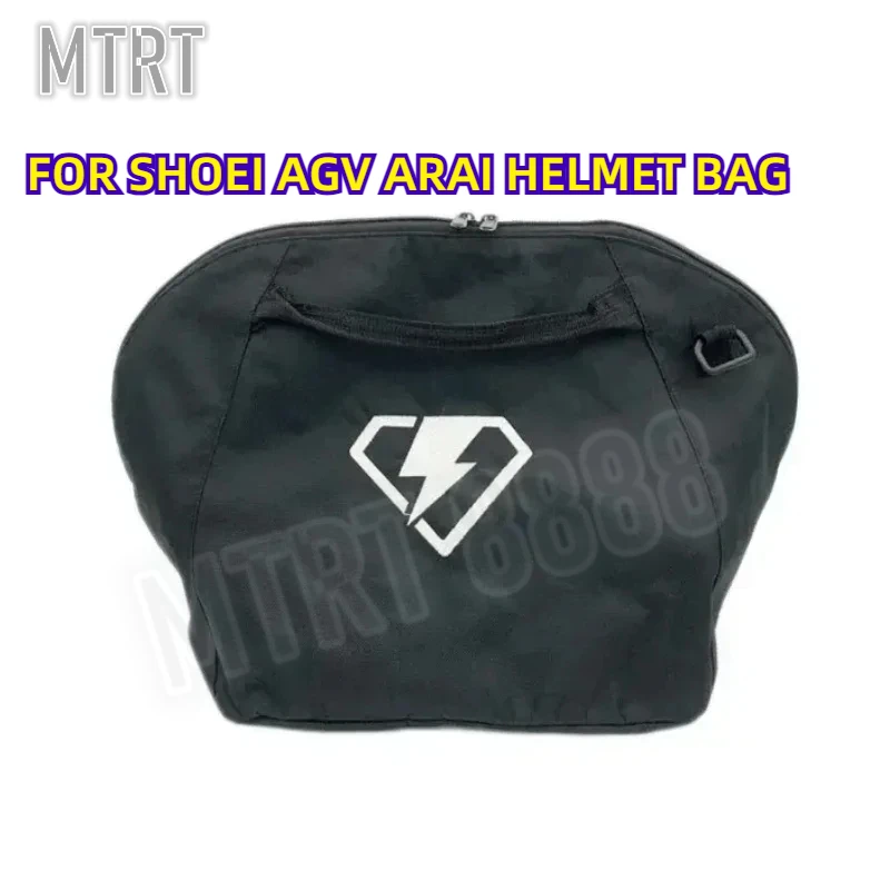 Motorcycle Full Helmet and Half Helmets Off-road Helmet Bag Rider Helmet Bag Luggage Simple Shoulder Bag Suitable for SHOEI Aair