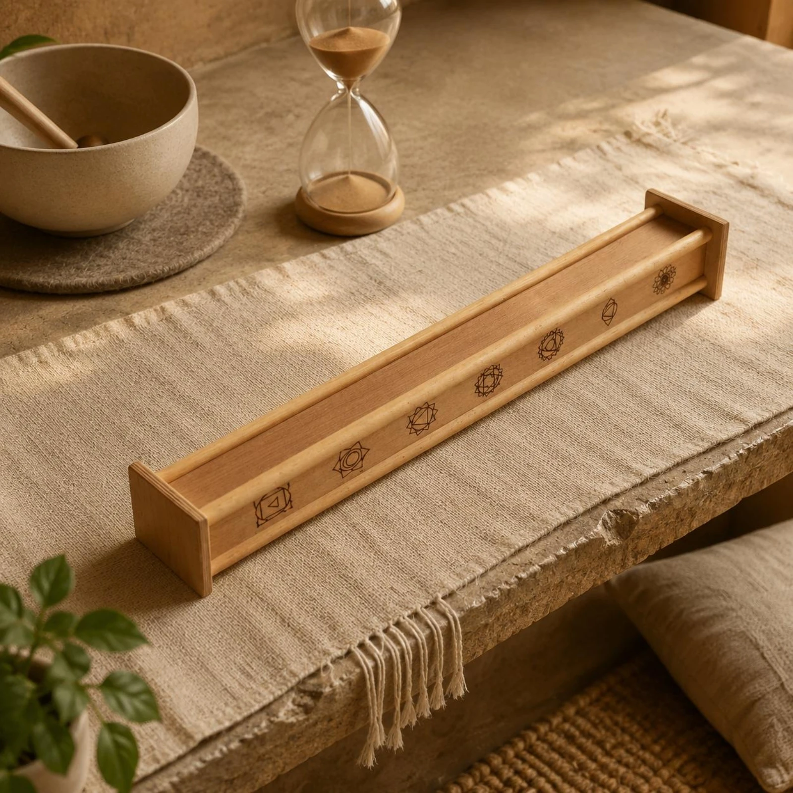 Rain Stick Mindful Movement Use Rainmaker Stick Rainstick Toy Sensory Play Music Instrument FSC Wood for Chanting