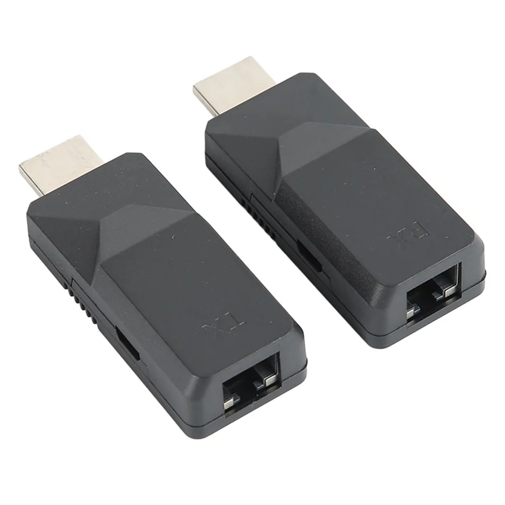 

1080P HD Multimedia Interface Extender 165ft Cat5 Cat6 Low Latency Transmitter Receiver RJ45 HDMI Extender Over Ethernet Cable
