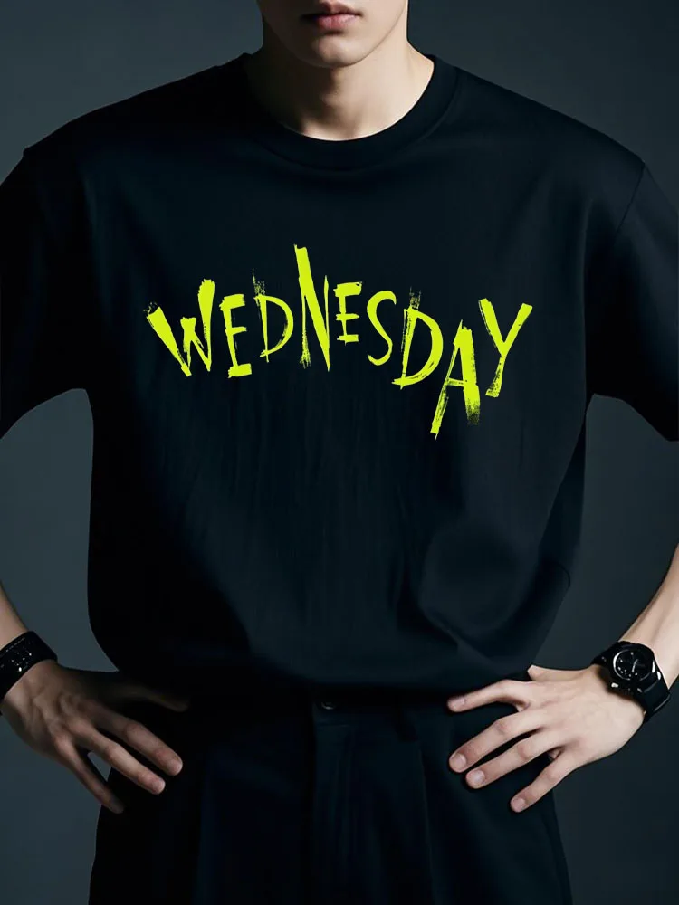 

New Fashionable and Casual Men's T-Shirts Made of 100% Cotton With an Exclusive Color Scheme for Summer Fashionable Versatile