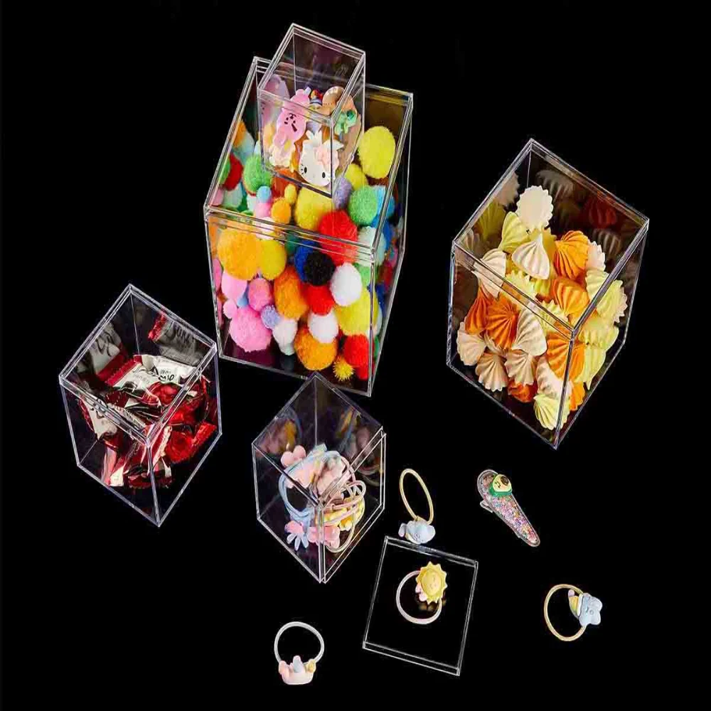 

Штабелируемая упаковочная коробка, держатель для конфет, органайзер для хранения конфет, кухонные серьги, ожерелье, браслет, кулон, кольцо, футляр для ювелирных изделий