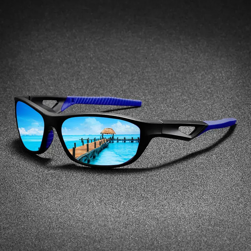 قطعة واحدة، نظارات كاجوال، نظارات تصفيف عصرية بإطار كامل، معابد متباينة، مناسبة للرجال والنساء #1