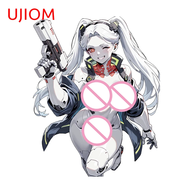 UJIOM Rebecca Lovely Girl Wall Sticker Delicate Eye Catching Animelover Customizable Decal Suitable For DIY Decor Accessories