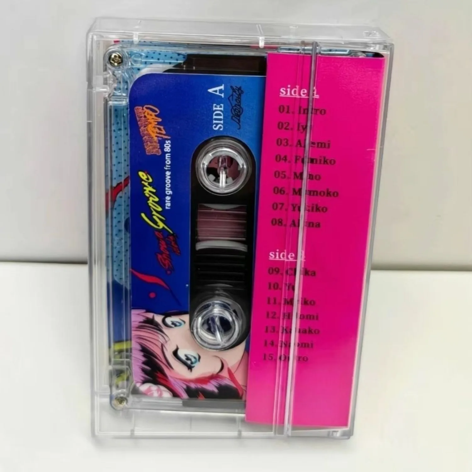 Japanese 80s Pop Music Cassette Tape, Showa Retro City Pop Style, Idol Vibe Retro Format Tape, Collectible for J-Pop Fans view 2