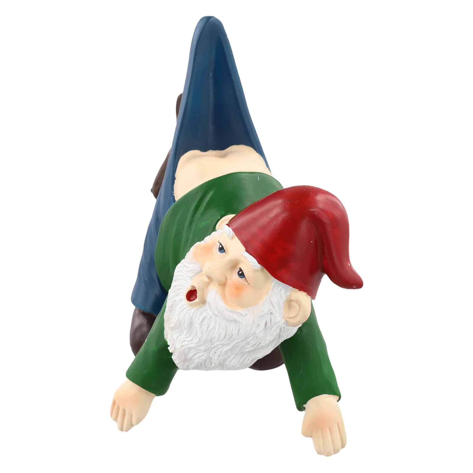 Resin Gnome Statues Decorative Garden Ornament Colorful Gnome Statues Delightful Patio Decorations Adorable Garden Gnome Figure