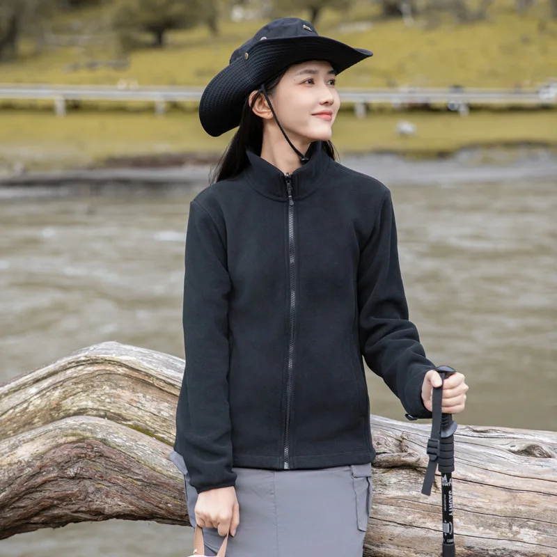 เสื้อสเวตเชิ้ตผ้าฟลีซไม่มีฮู้ด เสื้อครอปผู้หญิง สไตล์มินิมอลสำหรับฤดูร้อน ชุดลำลองสไตล์ญี่ปุ่น หวาน น่ารัก ทรงครอปแบบไม่สมมาตร สวยงาม