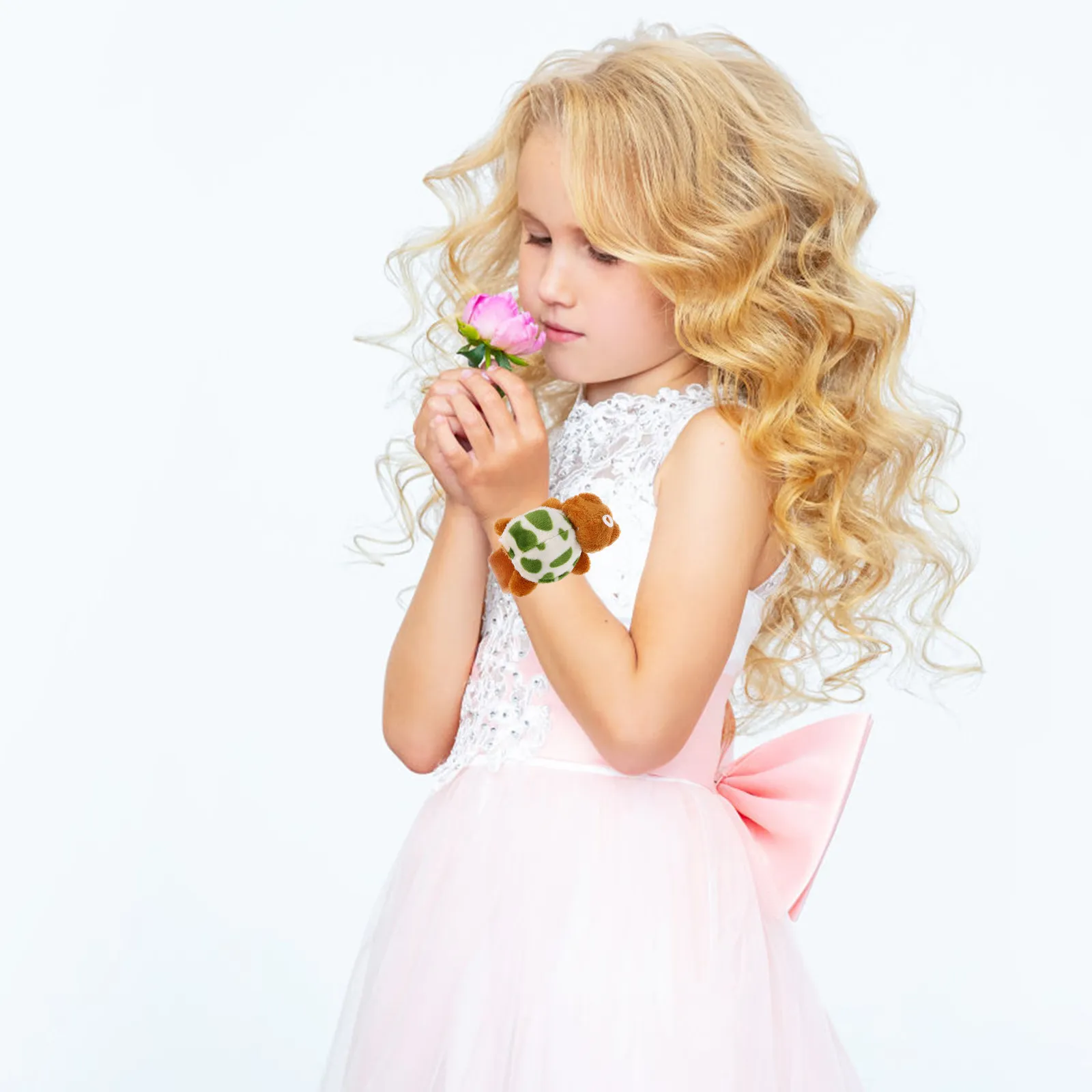 

Cartoon Turtle Slap Bracelet Soft Material Animal Slap Band Festival Party Decoration Comfortable Turtle Snap Wristband