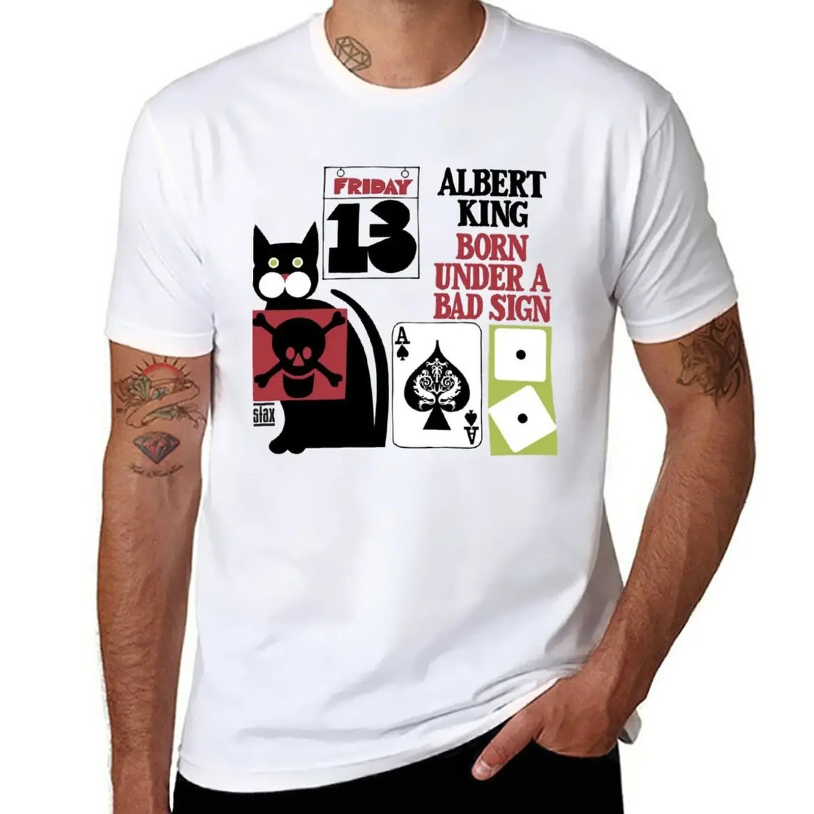 Mens My Favorite Albert King - Born Under A Bad Sign Gifts For Movie Fan T-Shirt sublime big and tall t shirts for men