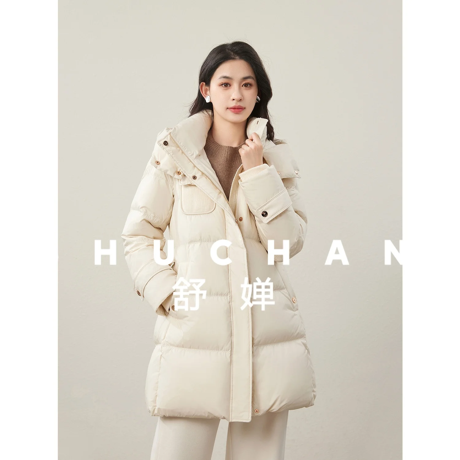 Рисунок 5 - Женский пуховик среднего и длинного