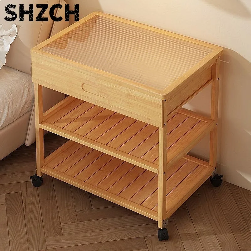removable-bamboo-mobile-coffee-table-with-wheels-durable-storage-cabinet-bedside