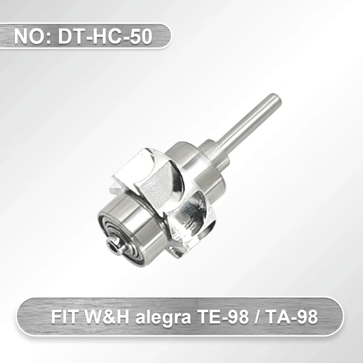 Cartouche de Turbine dentaire à grande vitesse W4, adaptée à W & H Alegra TE-98 TA-98, bouton poussoir, roulement en céramique, Rotor dentaire