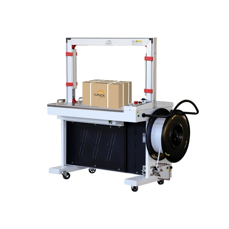 Small Package Automatic PP Belt Box Case Carton Strapping Machine