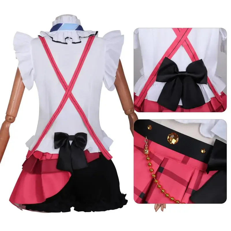 الحب لايف الصيف تنورة المدرسة المعبود مينامي كوتوري سونودا أومي هوشيزورا رين تأثيري حلي قميص كعكة تنورة الزي للنساء فتاة